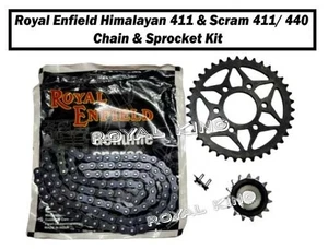 Para Royal Enfield Himalayan "Kit de cadena y piñón 411 & Scram 411/440" - Imagen 1 de 12