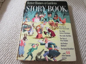 Vintage 1950 Better Homes & Gardens Story Book Uncle Remus Sambo Peter Pan - Imagen 1 de 21