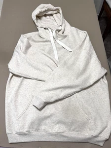 Felpa con cappuccio Aerie donna XL pullover canguro tasca manica lunga accogliente maglione morbido - Foto 1 di 9