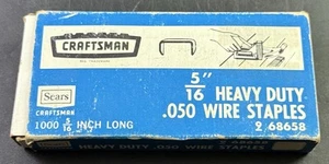 craftsman heavy duty staples Vb3 - Picture 1 of 2