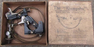 Vintage The Klampshu Tool For Re-Lining Brakes In Box - Picture 1 of 3