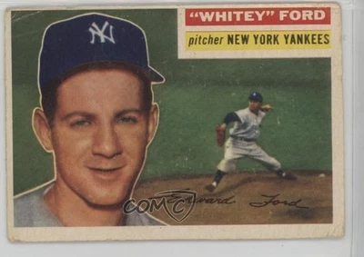 Topps Whitey Ford 1956 #240 patio Foto 1 de 2