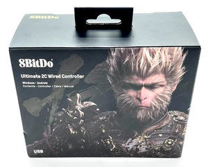 8Bitdo Ultimate 2C Wired Controller für Windows und Android - Schwarz Mythos: Wukong - Bild 1 von 6
