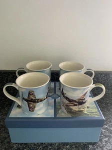 The Leonardo Collection Set Of 4 WW2 Royal Air Force Planes Mugs. NEW - Picture 1 of 24