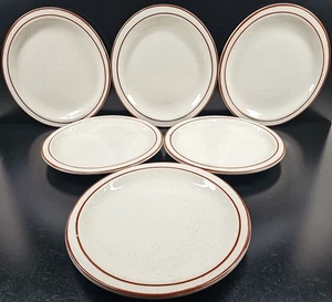(6) Syracuse China Mesa Grande 11" Oval Steak Platter Set Vintage Restaurant Lot - Picture 1 of 24
