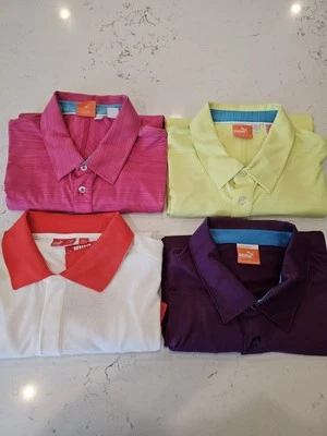 Puma Sportlifestyle Lot Of 4 Men’s Golf Polo Shirts Size XL 4 Shirts Total Clean - Image 1 of 4