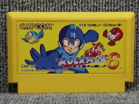 Famicom Software Model Rockman 6 Capcom FLm30