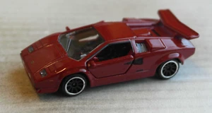Majorette Lamborghini Countach LP400 rossa auto sportiva auto rossa rossa rossa - Foto 1 di 4