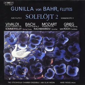 GUNILLA VON BAHR Flute VIVALDI BACH MOZART GRIEG SOMMERFELDT BIS LP-125 Gatefold - Imagen 1 de 3