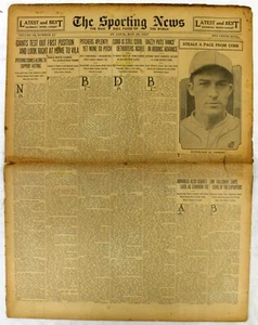 1927 SPORTNACHRICHTEN BASEBALL MAGAZIN ORIGINAL 5 19 1927 - Bild 1 von 3