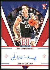 2021-22 Chronicles Hometown Heroes Rookie Autographs Red #6 Joe Wieskamp Auto