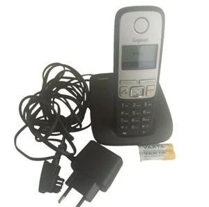 Gigaset A400 -Telefon mit Basis Akkus und Kabeln - Bild 1 von 6