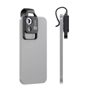 Lente microscópica de aumento 200X para iPhone Xiaomi Samsung Huawei CPL opcional - Imagen 1 de 10