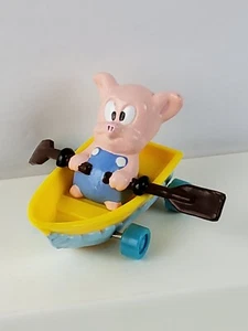 Vintage 1990 WB Tiny Toons Adventures Hampton Pig PVC Figur Applaus 2" - Bild 1 von 5