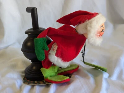 Annalee Santa Navidad olla vientre estufa muñeca 6" NUEVO DE STOCK cara pintada a mano 1971 Foto 1 de 4