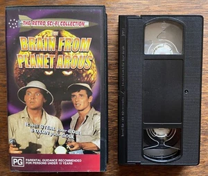 THE BRAIN FROM PLANET AROUS VHS Video Cassette Tape 1957 Nathan Hertz Exc Cond! - Bild 1 von 3