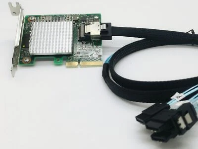 IBM H1110  (FW For 9211-4i P20 )IT Mode for ZFS FreeNAS unRAID 1PCS  SFF SATA US - Image 1 of 4