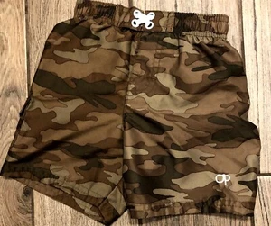 Op Camouflage Print Swim Suit Baby Boys Swim Shorts Front Pocket 24 months - Picture 1 of 2
