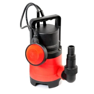 Schmutzwasserpumpe 400 Watt bis 8000 l/h Förderleistung Ø25mm Fremdkörper Sch... - Bild 1 von 4