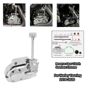 Chrome Reverse Gear Clutch Gearbox For Harley Touring Road Street Glide2014-2020 - Picture 1 of 13