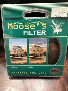 Moose 72mm Filter - Picture 1 of 1