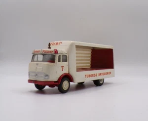 CAMIÓN TEKNO MERCEDES-BENZ 'TUBORGS BRYGGERIER' MUY BUENO SIN CAJA. - Imagen 1 de 7