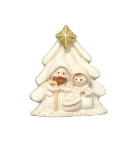 MAGNET KÜHLSCHRANKMAGNET AUS HARZ WEIHNACHTSKRIPPE - Bild 1 von 2