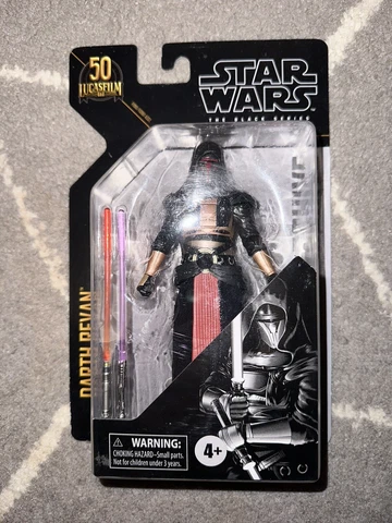 Hasbro DARTH REVAN MOSC Archive Series STAR WARS The BLACK SERIES 50th 2021 6in Cover