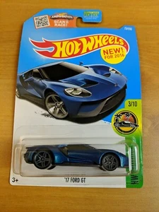 Hot Wheels 2018 Exotics Series '17 Ford GT Blue DHP28 D7B3 - Picture 1 of 5
