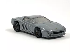 Hot Wheels 1997 Ferrari F512M Dark Gray 1:64 Loose - Picture 1 of 5