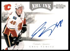 2011-12 Panini Contenders NHL Ink #4 Greg Nemisz Auto