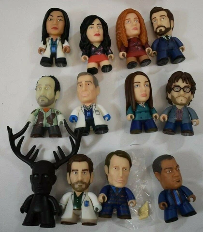 Set of 12 Titans Hannibal The Aperitif Collection Vinyl Figure Figures New Cover