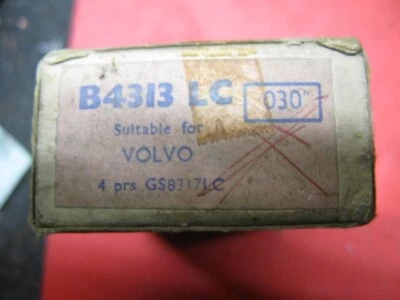 Volvo Amazon 121S, 122S -.030" tamaño U/tamaño Big End con carcasas de cojinetes de varilla B16A, B16B Foto 1 de 2