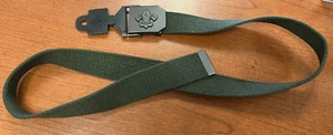 Unused Official Boy Scout BSA Web Uniform Belt M/L (42”) with hangtag - Picture 1 of 3
