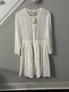 Maje Dress White Lace Size 3. (51) - Picture 1 of 11