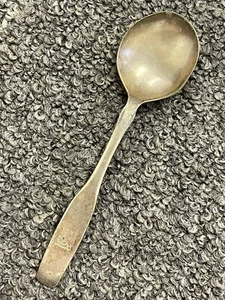 Antique Hotel Service Silver Spoon With Logo"HCA" Below A Crown - Picture 1 of 4
