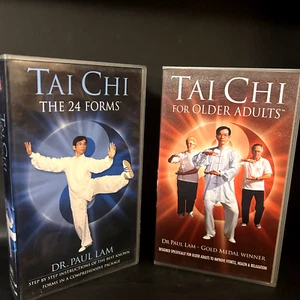 Tai Chi With Dr. Paul Lam VHS 1999 Bundle Small Case VGC No SSS - Picture 1 of 13