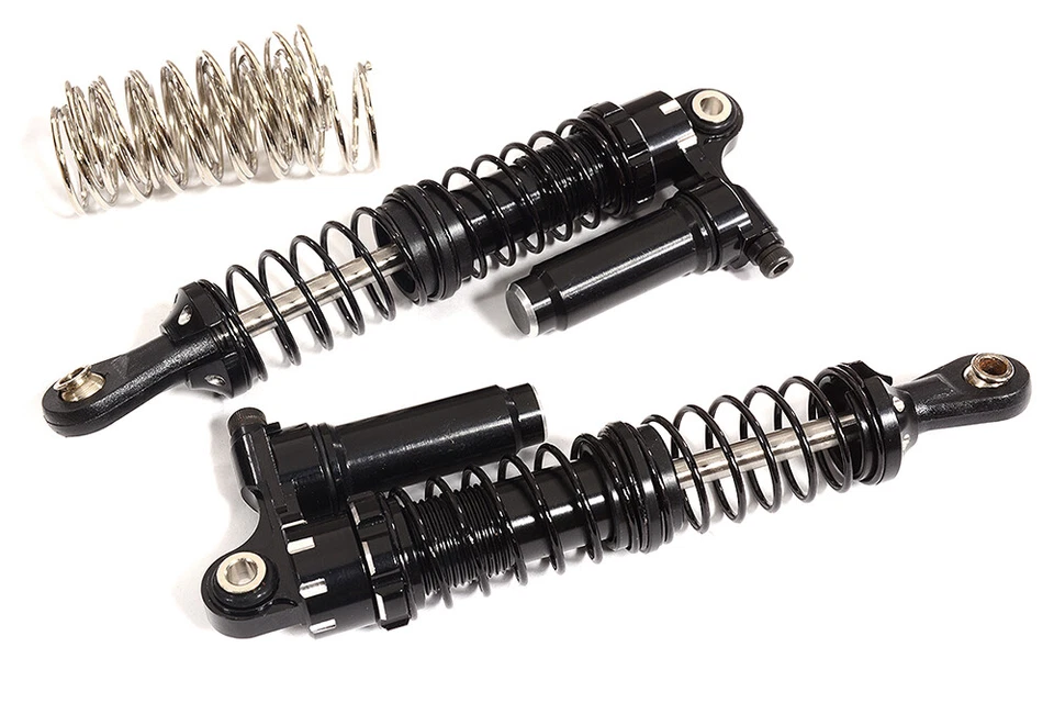 Billet Machined Piggyback Shock Pair (2) for Tamiya Scale Off-Road CC02 (L=85mm) - Image 1 of 1