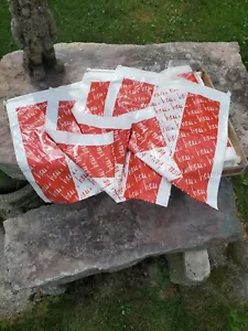 Lote De Colección de 4 Bolsas Caja de Zapatos con Cordón de Plástico HESS'S ¡Nuevas! - Imagen 1 de 1
