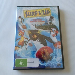 Surf's Up DVD New & Sealed Region 4 PAL Animated Shia LaBeouf Jeff Bridges Zooey - Picture 1 of 6