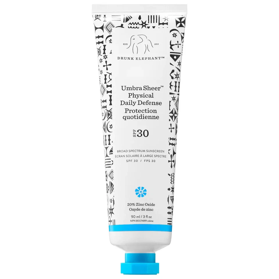 Drunk Elephant Umbra Sheer™ Physical Daily Defense Sunscreen SPF30 UVA 90ml NEW - Image 1 of 1