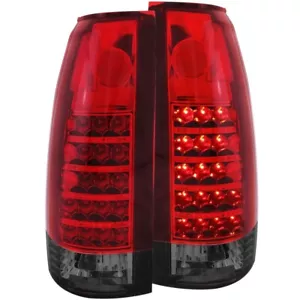 ANZO For 1999-2000 Cadillac Escalade LED Taillights Red/Smoke - Picture 1 of 10
