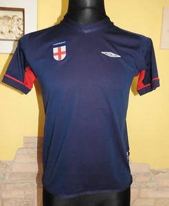 England 2002-2004 Away Red & Blue Reversible Football Shirt Size S - Bild 1 von 12