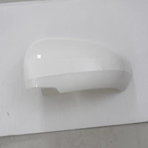 White Rearview Mirror Cover For 2010-2015 Toyota Prius Plug-In Left Driver Side - Picture 1 of 12