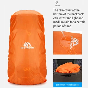 BLACK 70L Large Capacity Mountaineering Backpack Outdoor Sports Backpack Ca DY - Picture 1 of 12