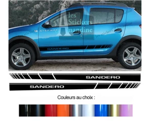 2 X UNTERBODENSTREIFEN FÜR DACIA SANDERO SPORT AUFKLEBER STICKER BD573-3 - Bild 1 von 1