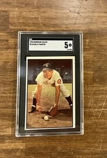 1953 Bowman Color  #118 Billy Martin SGC 5 Fresh Slab