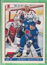 1993-94 O-Pee-Chee Premier #198 Andrei Kovalenko Quebec Nordiques