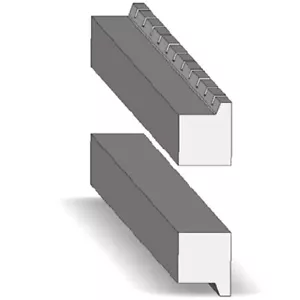 New Fork Carriage Bar Rail Set Class 3 1200 x 70 x 50mm In Stock Brisbane - Picture 1 of 1