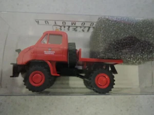 Brekina 39021 Unimog 411 vigili del fuoco Gaggenau in confezione originale (127_635) - Foto 1 di 2
